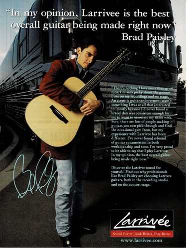Larrivee guitars brad - guitars,
